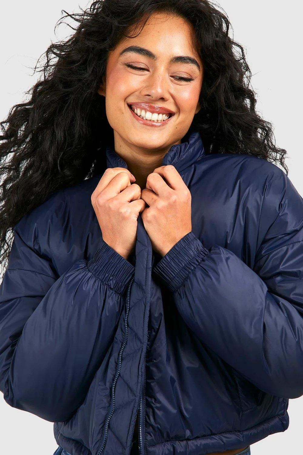 Jackets & Coats | Boxy Puffer Jacket | boohoo