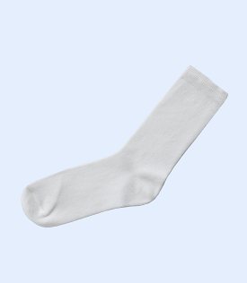 KA0036-WHITE-Socks For Girls