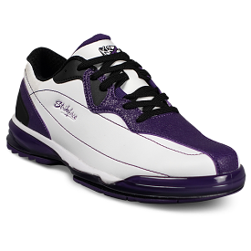 KR Strikeforce Dream White/Purple Right Hand High Performance Women's Bowling Shoe Wide