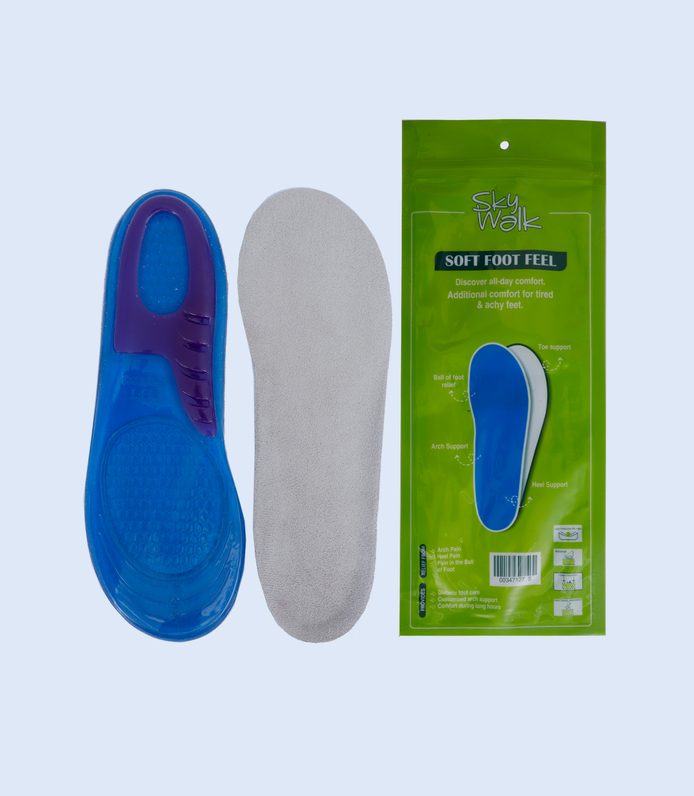 MA1274-BLUE-Footbed For Men