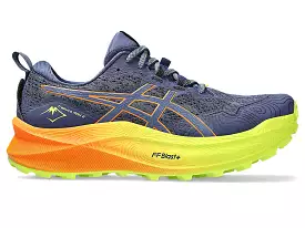 Men's Asics Trabuco Max 2, Deep Ocean/Bright Orange, 14 D Medium