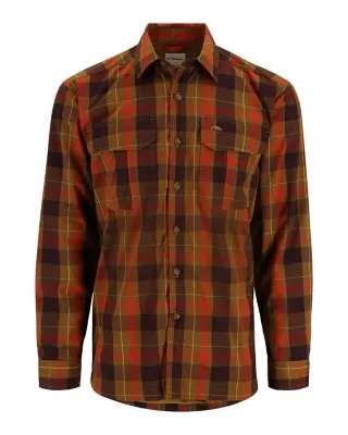 Men's Simms ColdWeather Long Sleeve Button Up Shirt