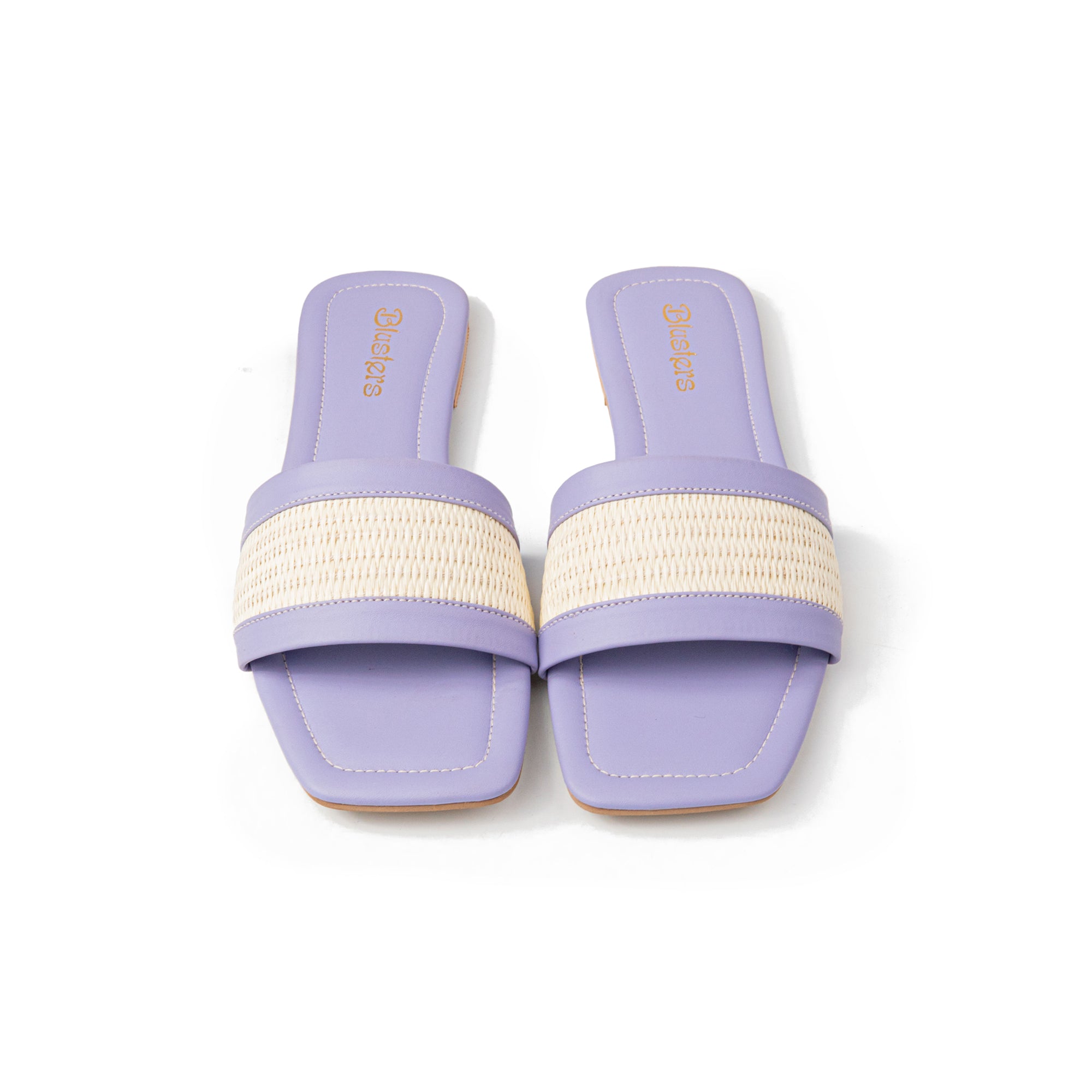 Mesh Purple Slides