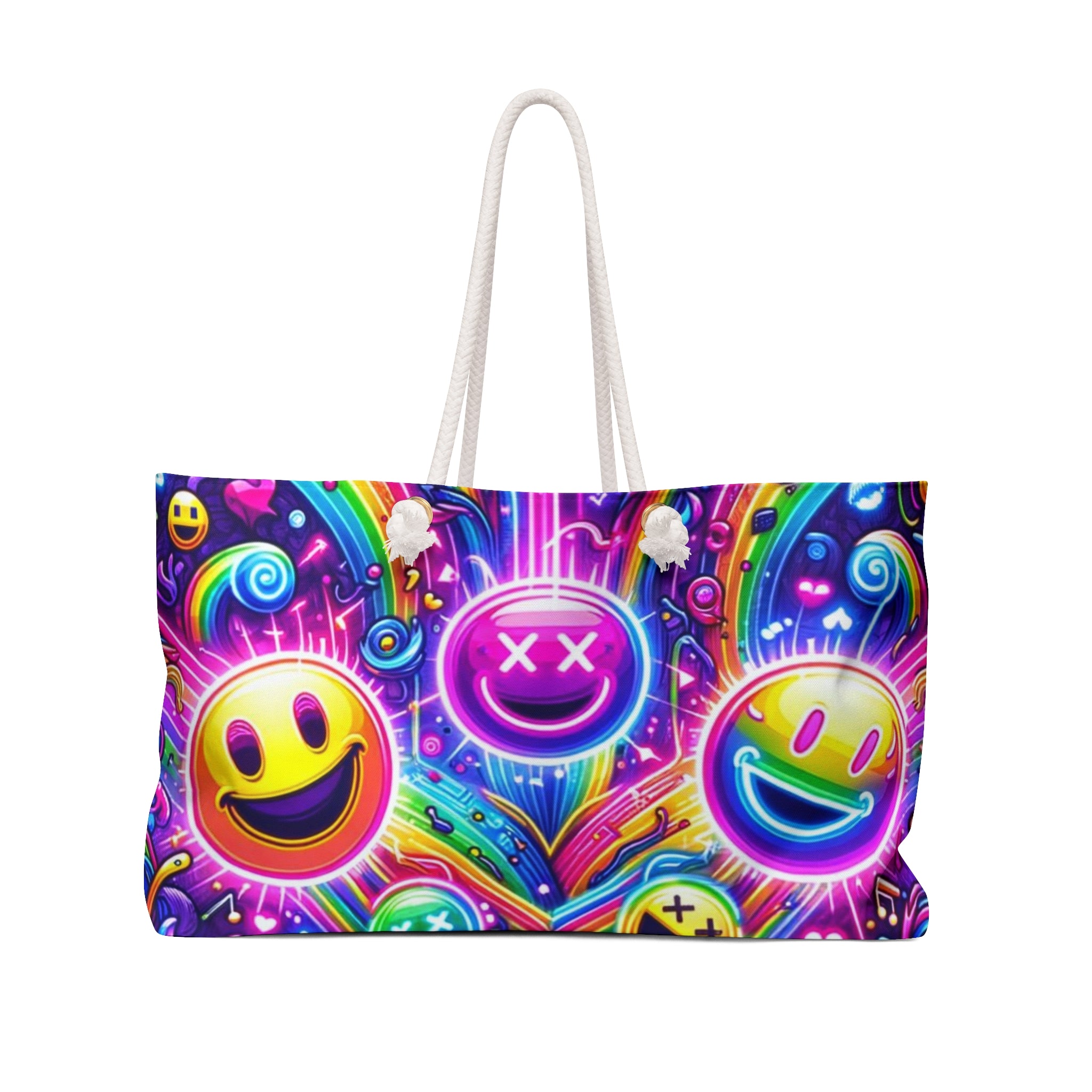 Neon Joy Rave Weekender Bag