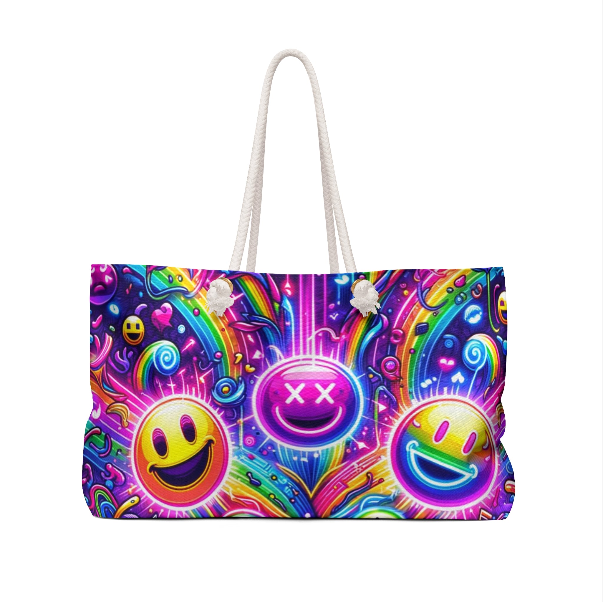 Neon Joy Rave Weekender Bag