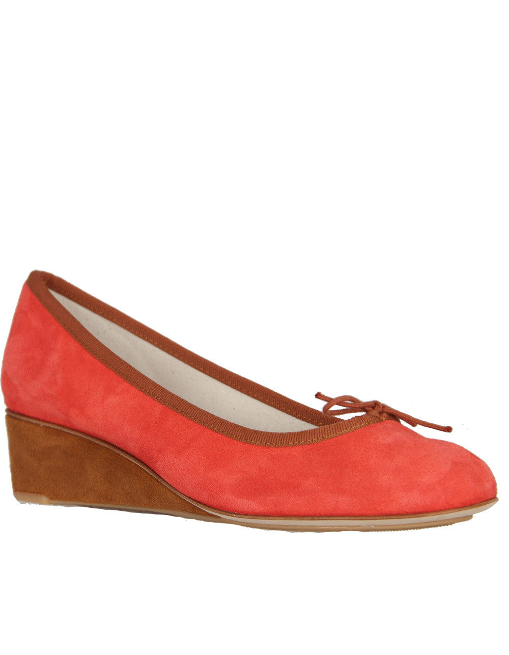 Norma Wedge Ballerina, Orange