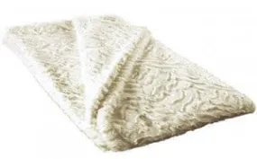 Pearl Luxury Faux Fur Throw 58x45