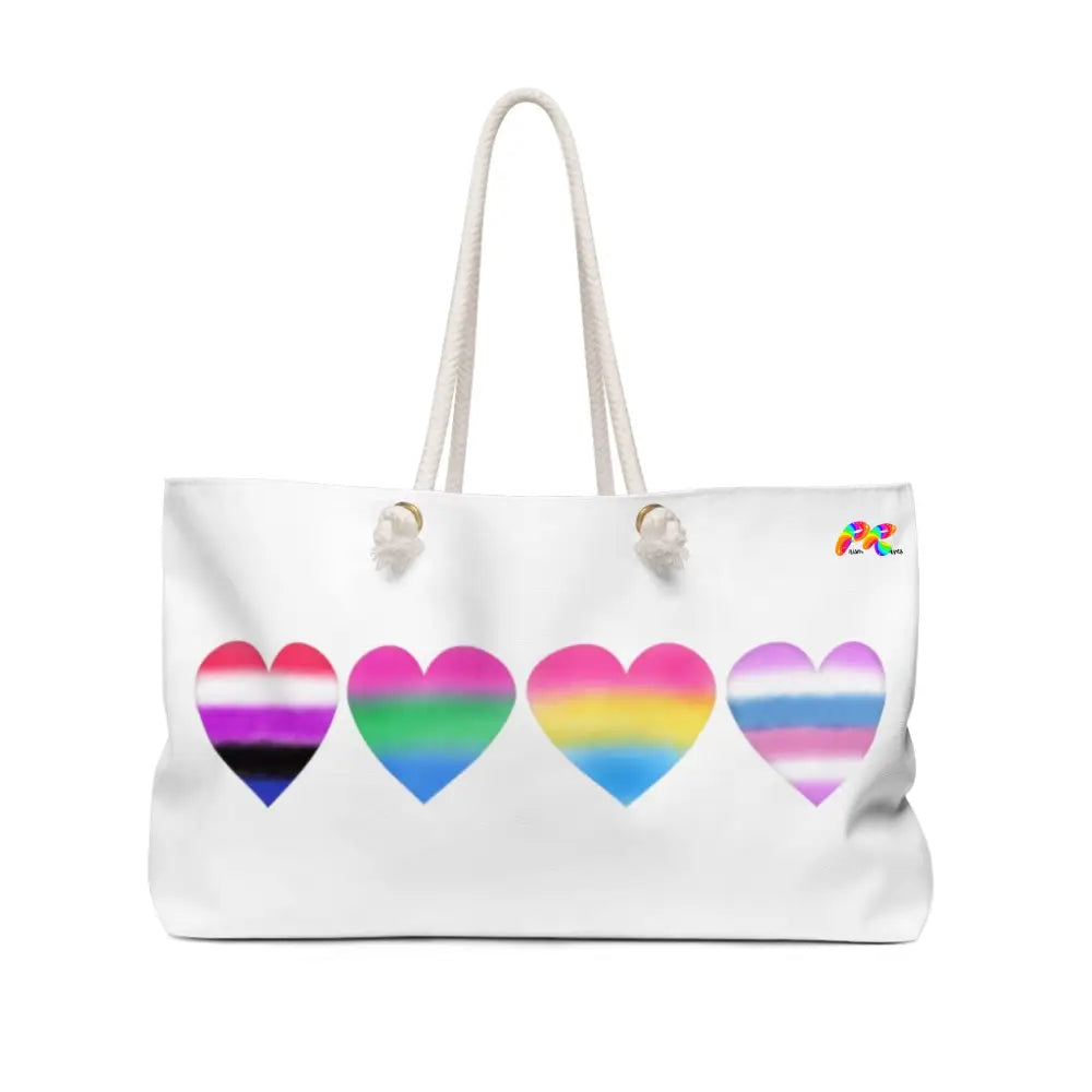 Rainbow Flags Overnight Bag