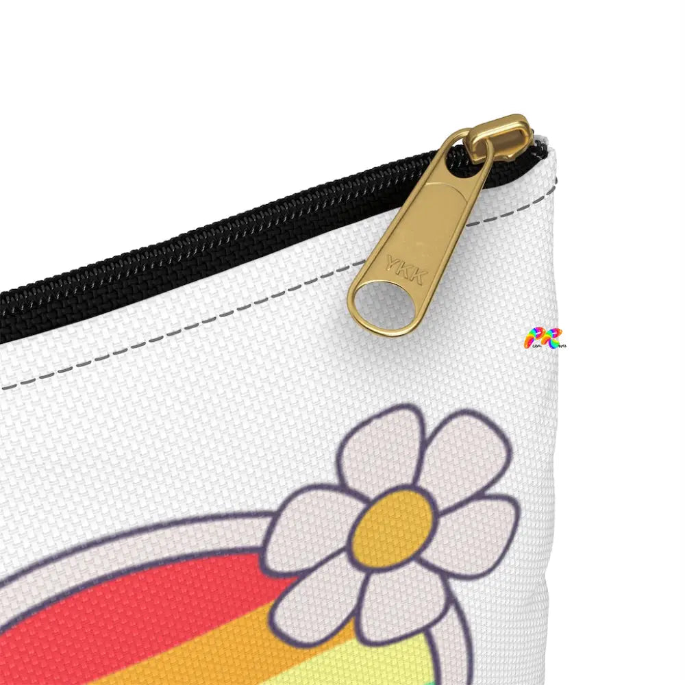 Rainbow Sunglasses with Daisy, Accessory Pouch