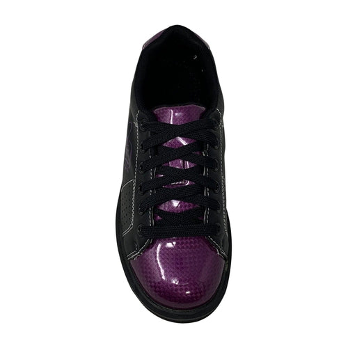 SaVi Women's Classic Purple/Black Bowling Shoes