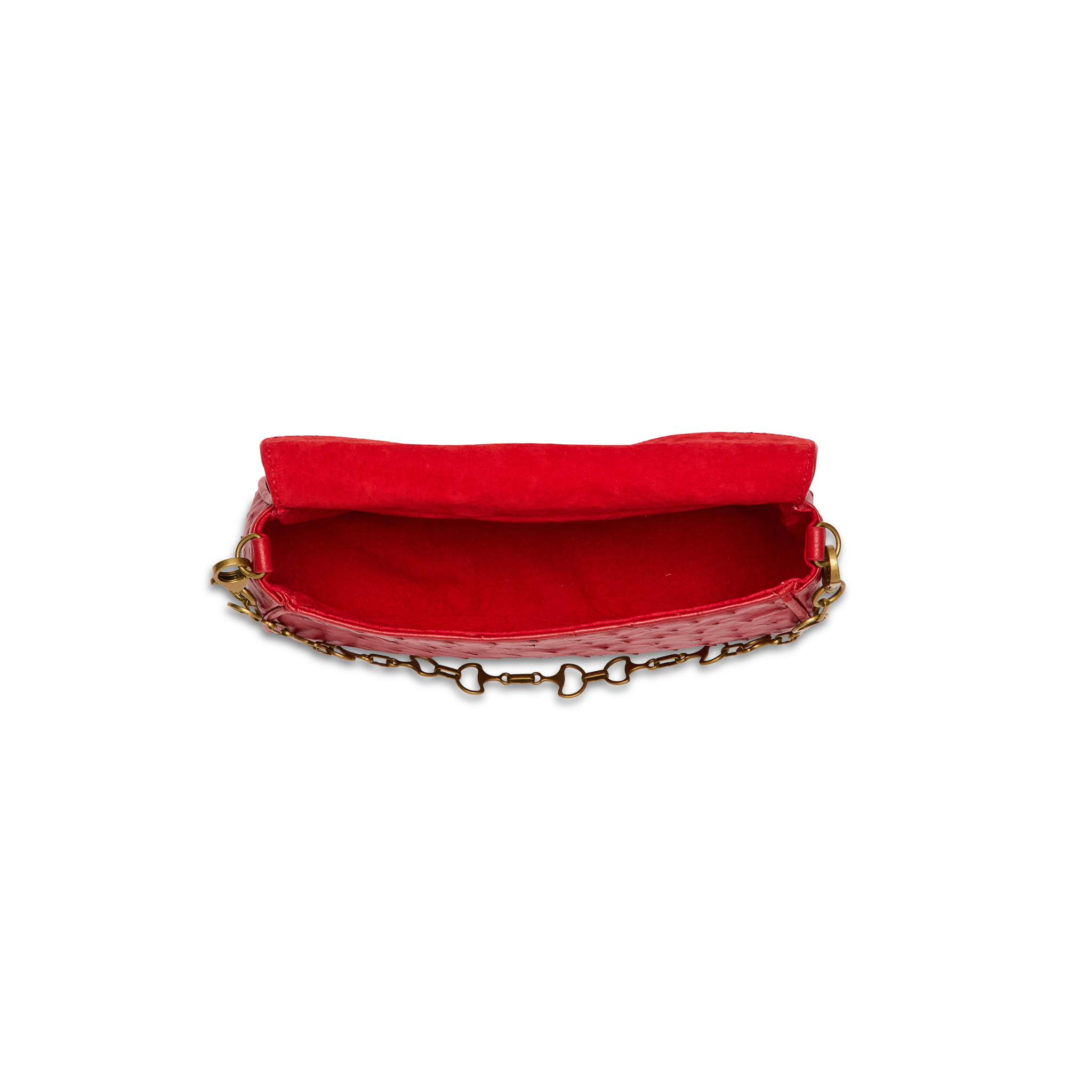 Small Kennedy Baguette :: Red