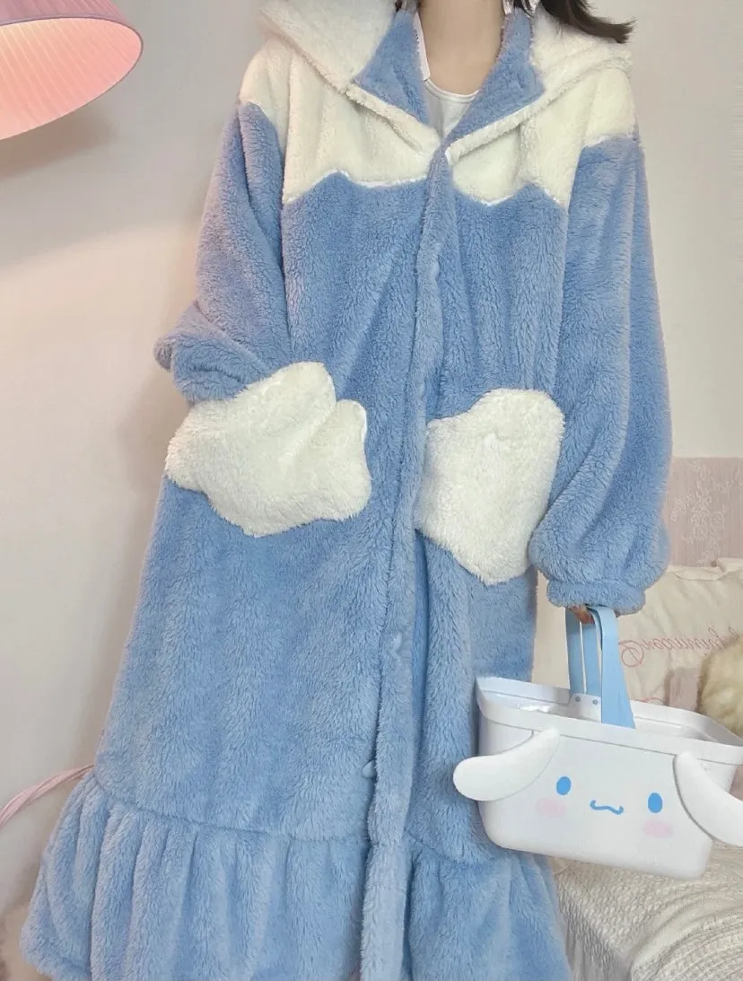 super warm 2021 Fw Cinnamoroll pyjamas dress