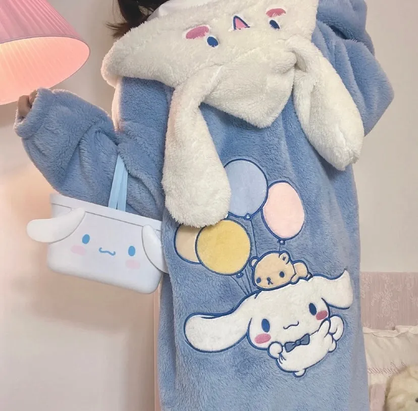 super warm 2021 Fw Cinnamoroll pyjamas dress