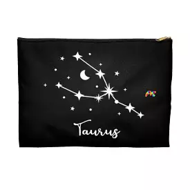 Taurus Black Makeup Bag, Small or Large