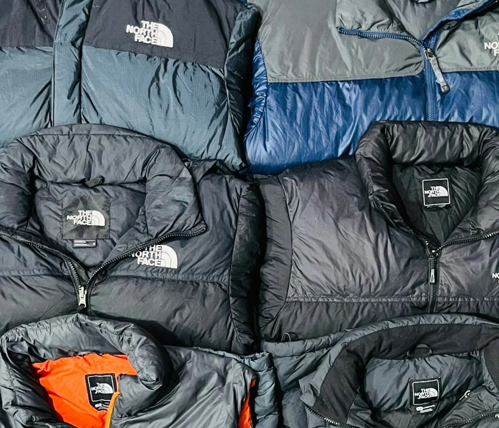 Tnf puffer jackets 8 pcs