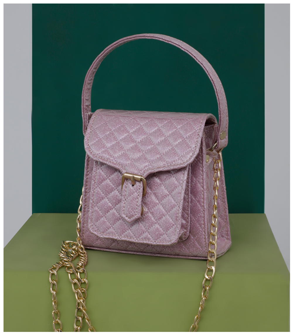 WB2091-TEA PINK-Women Trendy Bag