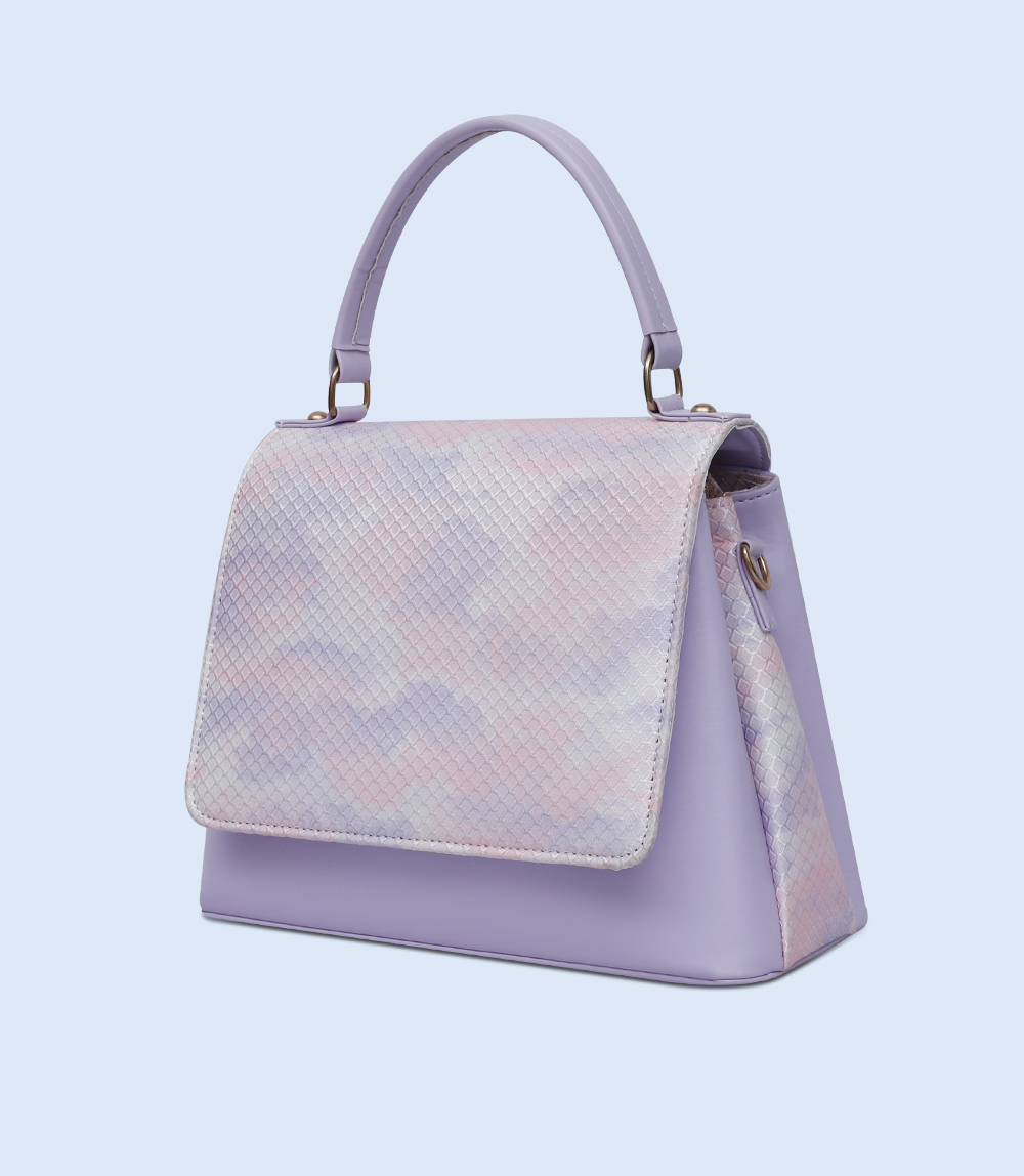 WB2264-PURPLE-Women Shoulder Bag