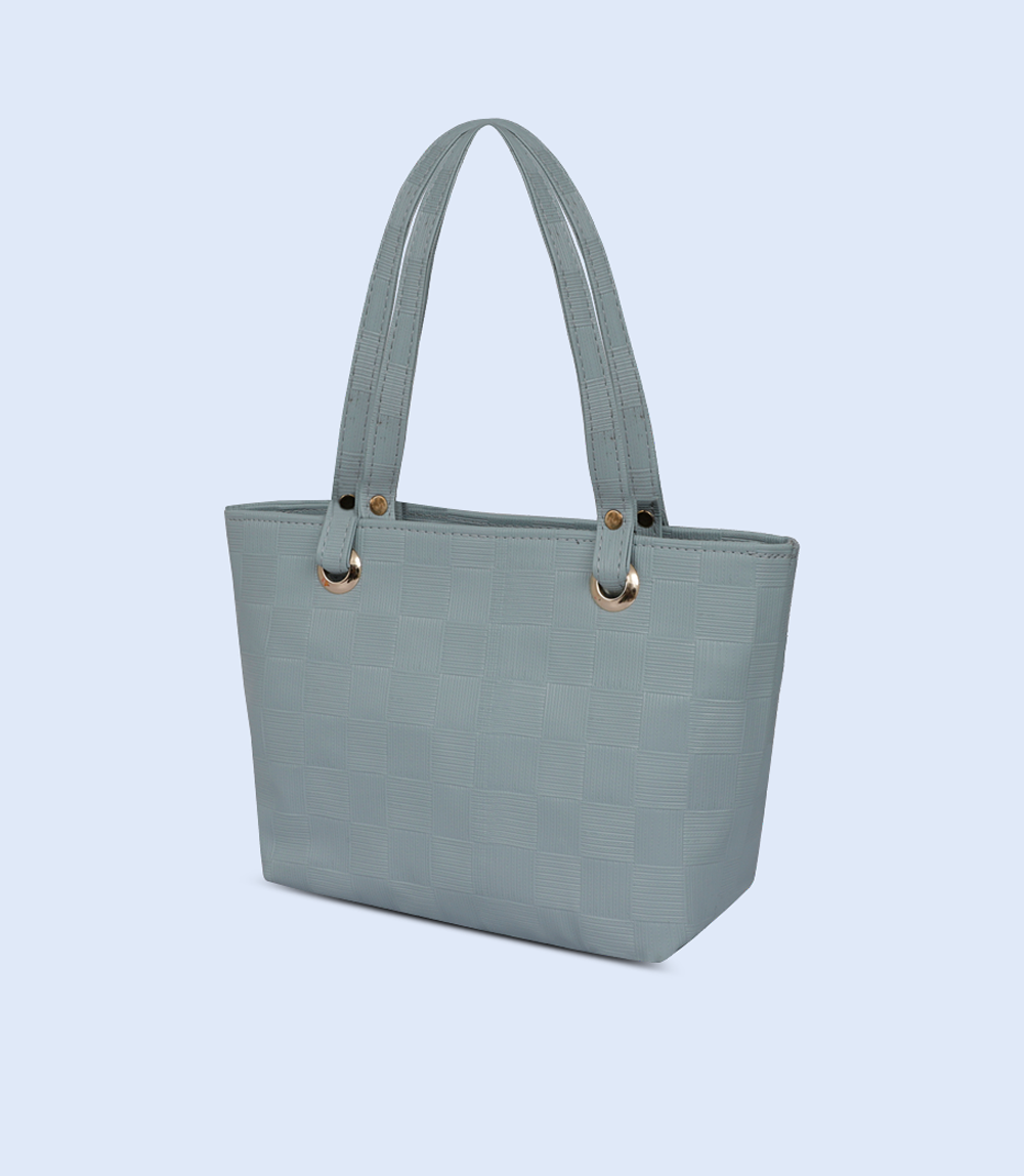 WB2390-BLUE-Women Shoulder Bag