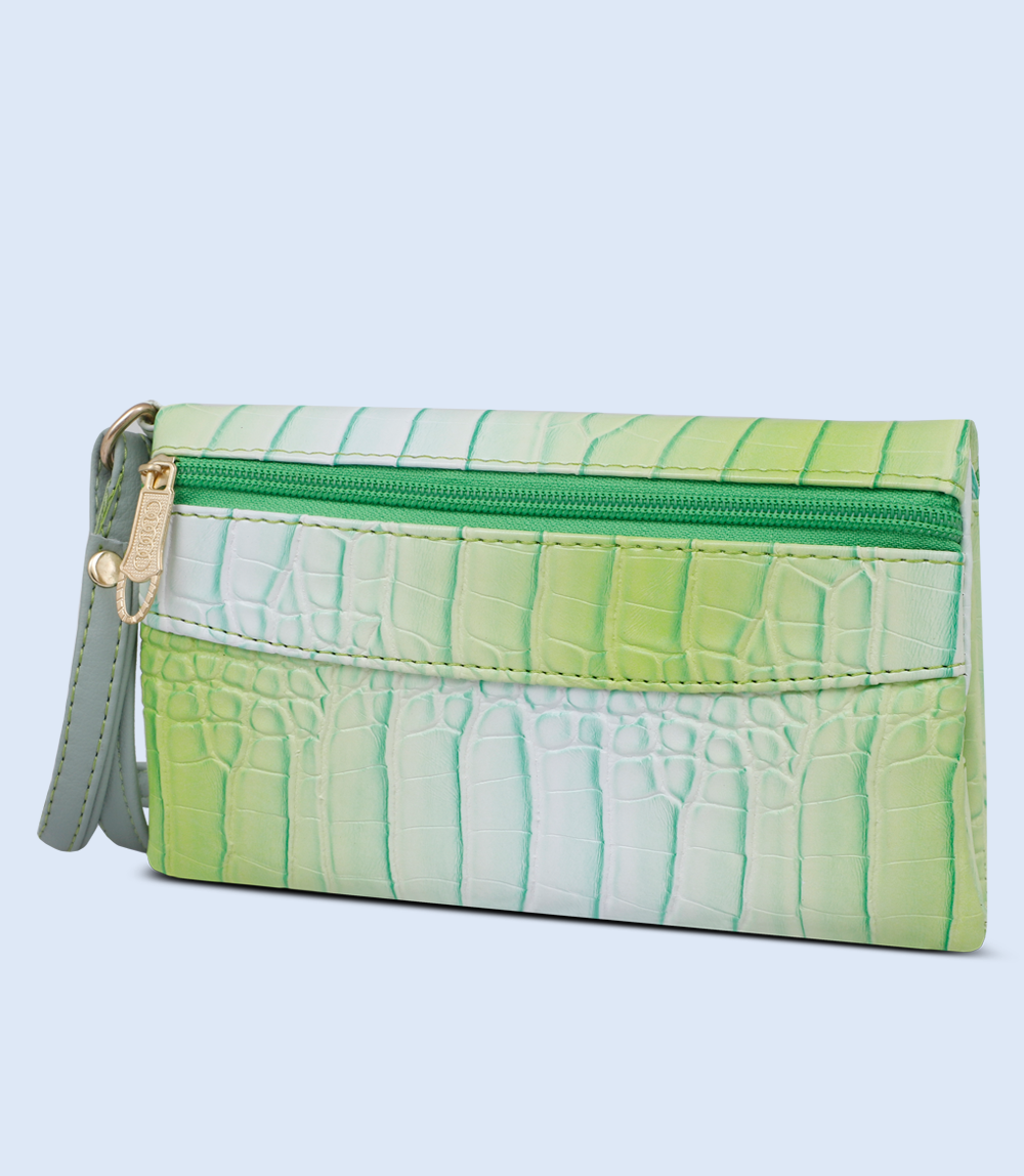 WB2393-Mint green-Women Shoulder Bag