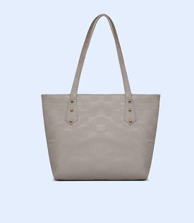 WB2394-BEIGE-Women Shoulder Bag