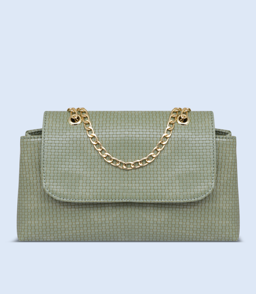 WB2631-MINT-Women Shoulder Bag