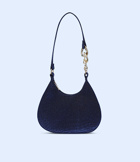 WB2633-BLUE-Women Shoulder Bag