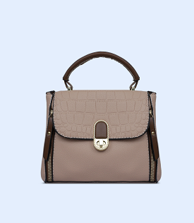 WB2753-Beige-Women Boxy Bag