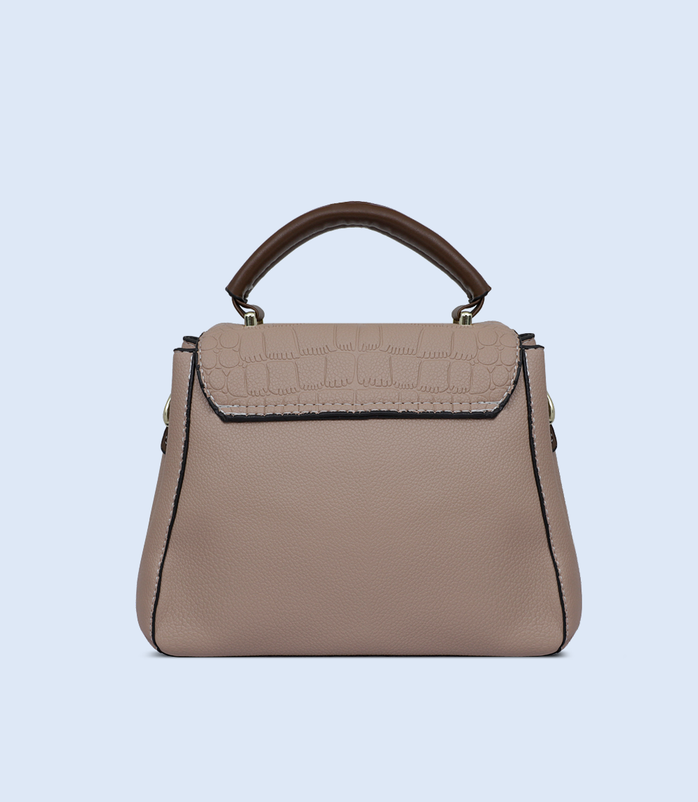 WB2753-Beige-Women Boxy Bag