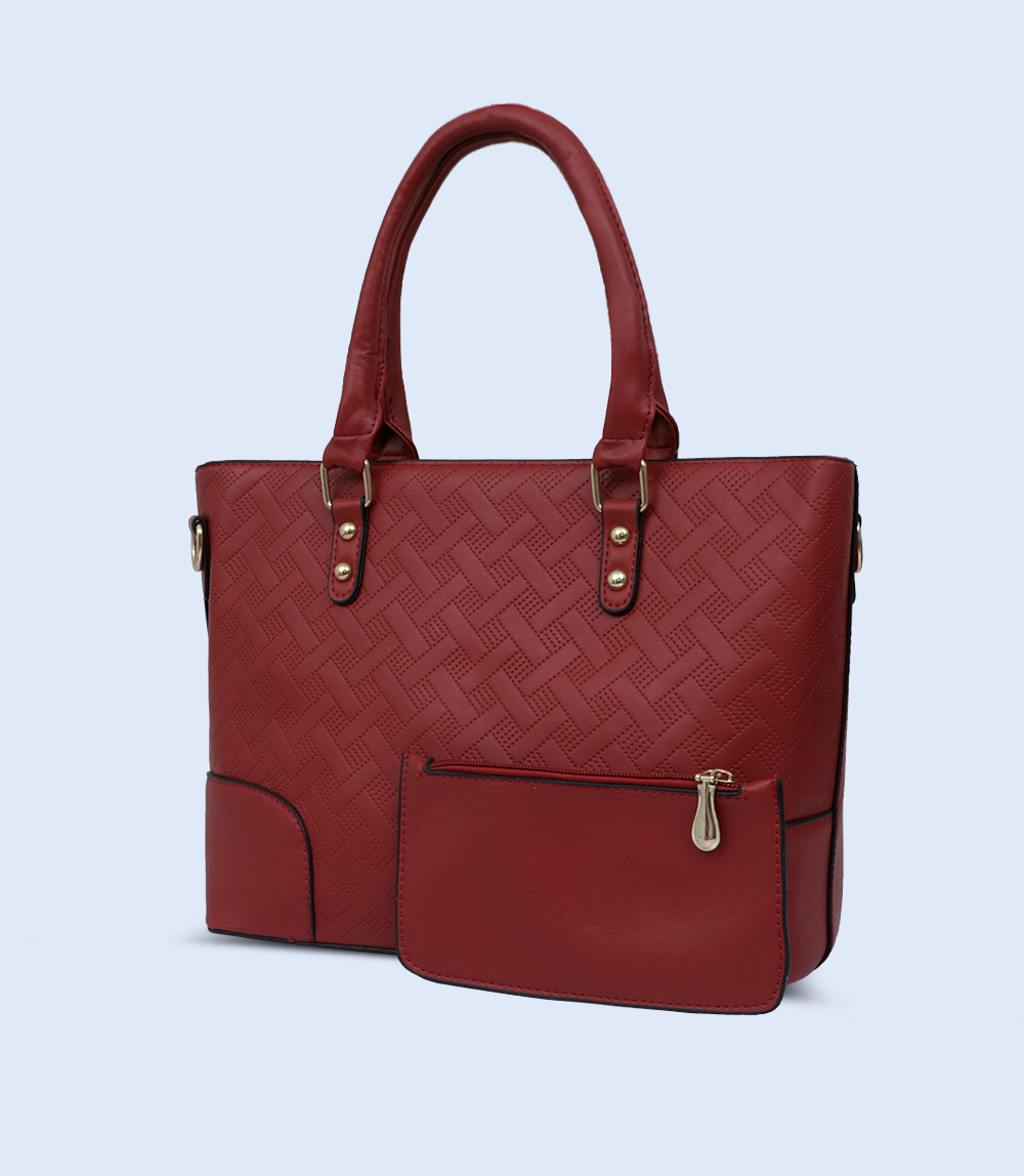 WB2766-MAROON-Women Shoulder Bag