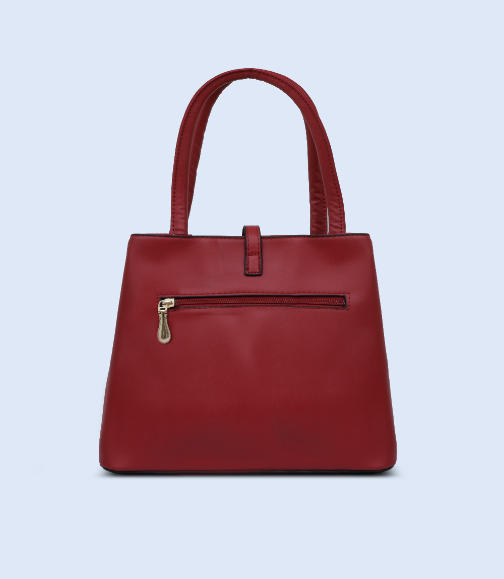 WB2773-MAROON-Women Shoulder Bag