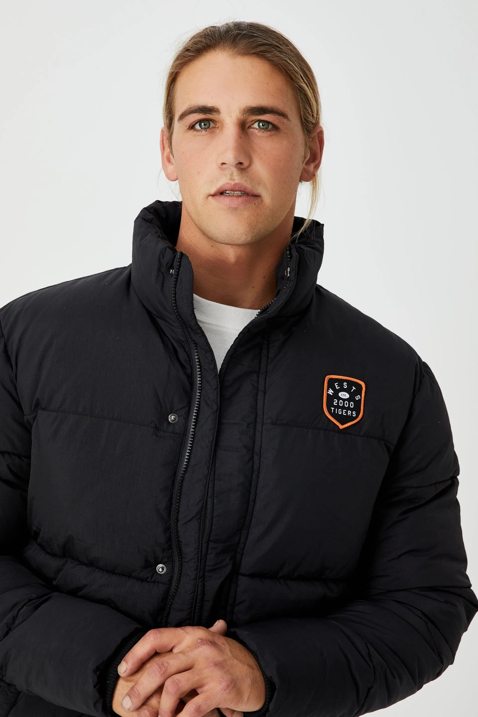 Wests Tigers Mens Team Puffa Jacket