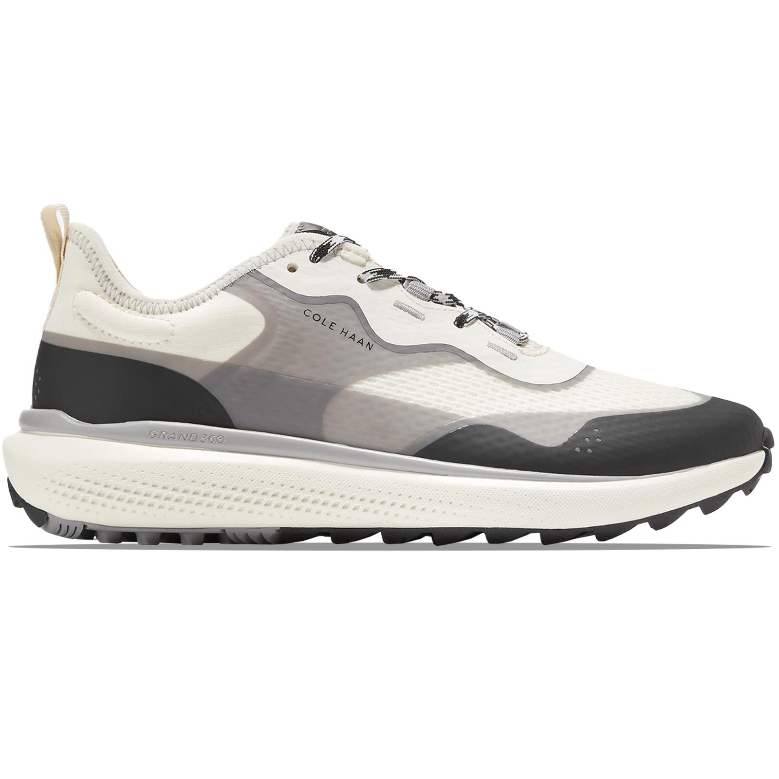 Womens ZEROGRAND Fairway Golf Shoes Ivory/Black - 2024