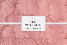 Woodrose Hide Cuddle Blanket