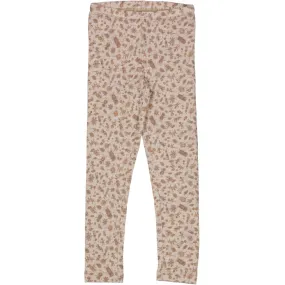 Wool Leggings - beige chestnut